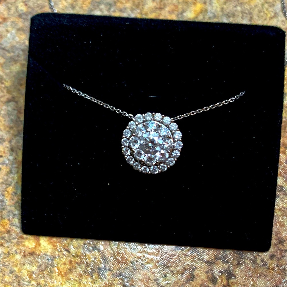 Lab Created Diamond Necklace